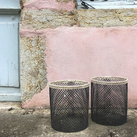 Panier en poche d'huitre